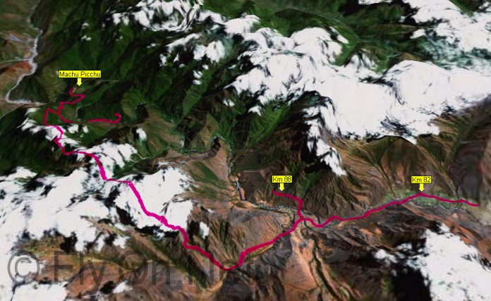 Mapas del Camino del Inca