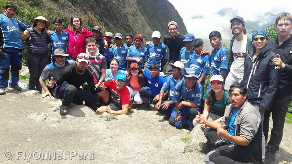 Álbum de fotos: Nuestro grupo terminando el trek, Camino Inca